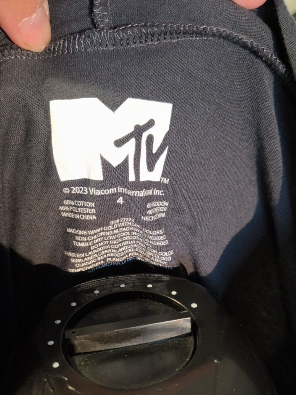 MTV Floral Celestial Graphic Long Sleeve Hoodie 2x - Picture 6 of 8